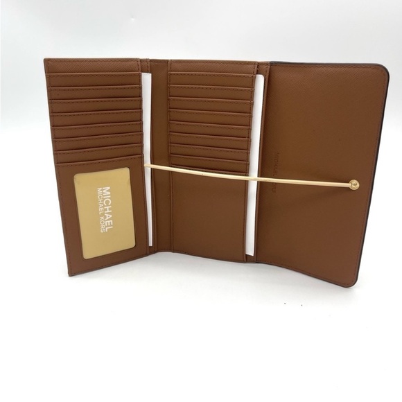 Michael Kors Signature Brown Backpack and Wallet main image 8